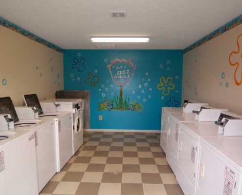 Franklin Place Apartments Community Laundry Room